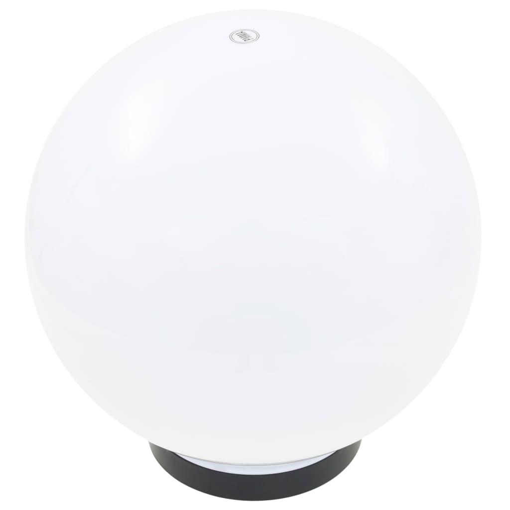 LED Bowl Lamps 4 pcs Spherical 25 cm PMMA