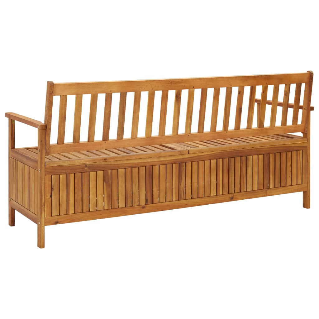 Garden Storage Bench 170 cm Solid Acacia Wood