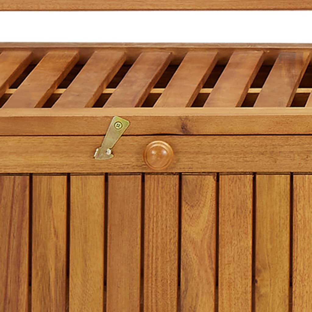 Garden Storage Bench 170 cm Solid Acacia Wood