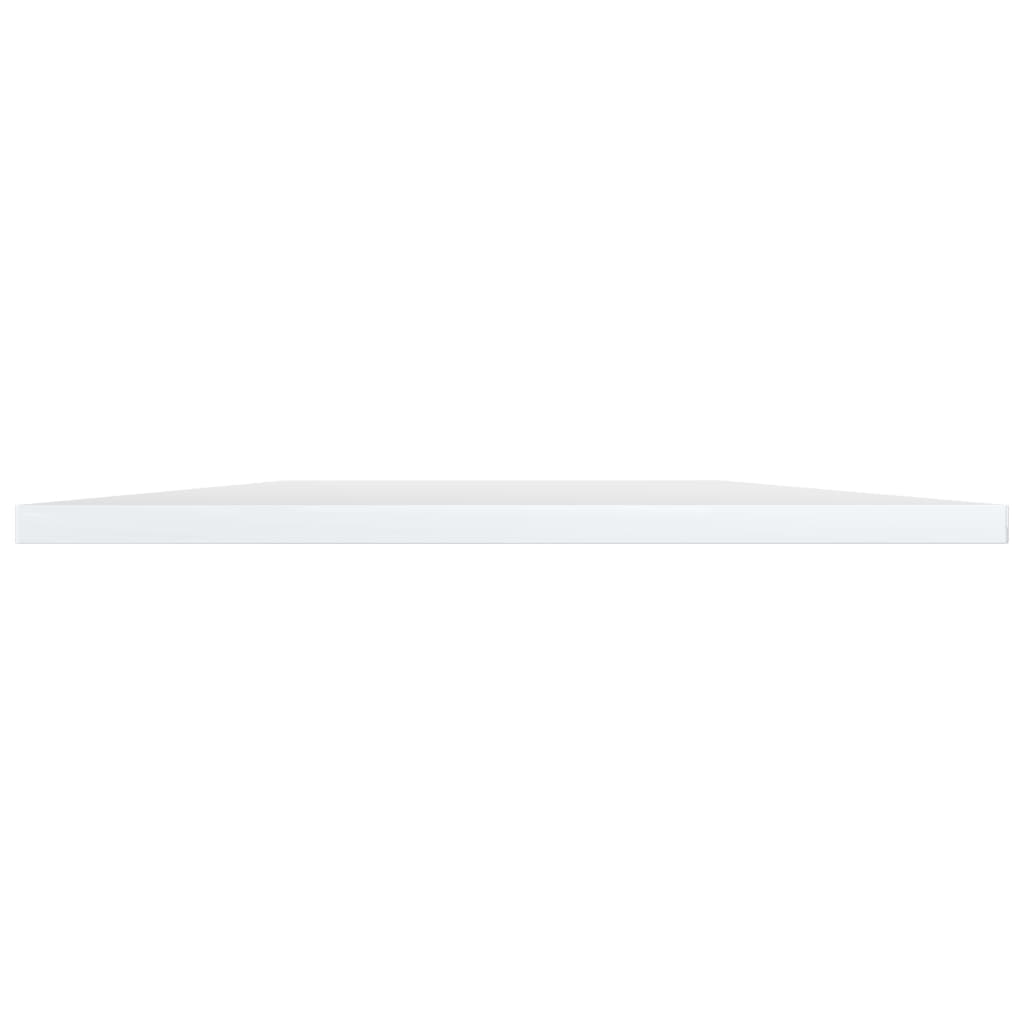 Bookshelf Boards 8 pcs High Gloss White 40x50x1.5 cm Engineered Wood