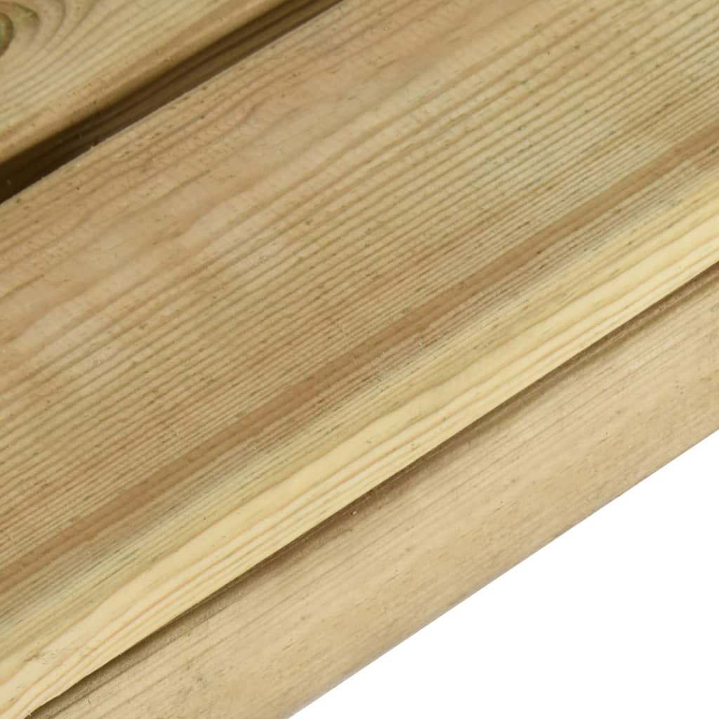 Garden Bench 90 cm Solid Pinewood