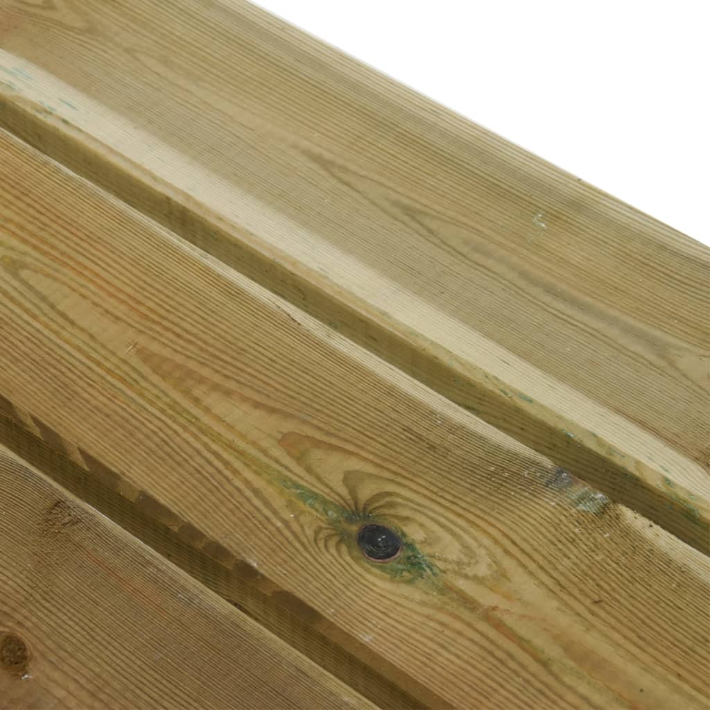 Garden Bench 110 cm Impregnated Solid Wood Pine