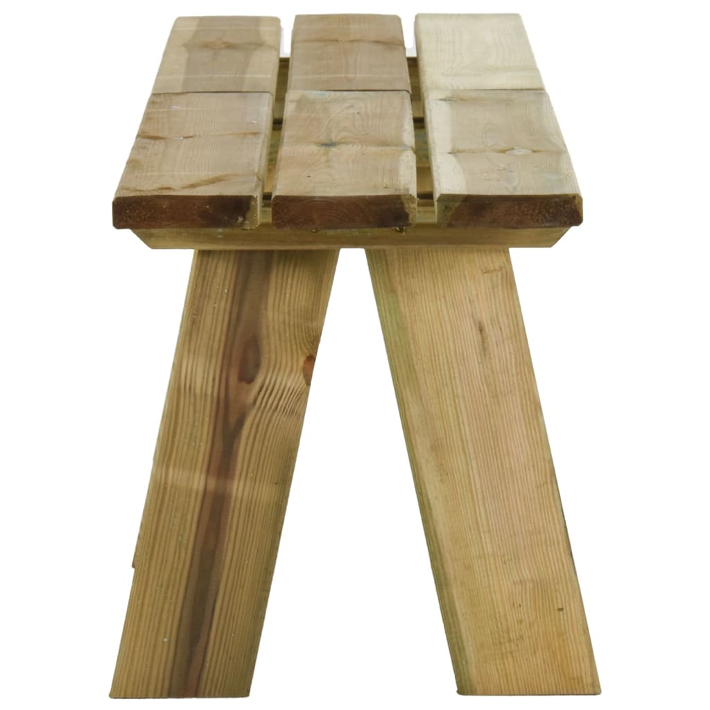 Garden Bench 160 cm Impregnated Solid Wood Pine