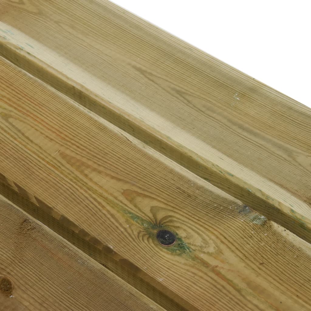 Garden Bench 160 cm Impregnated Solid Wood Pine