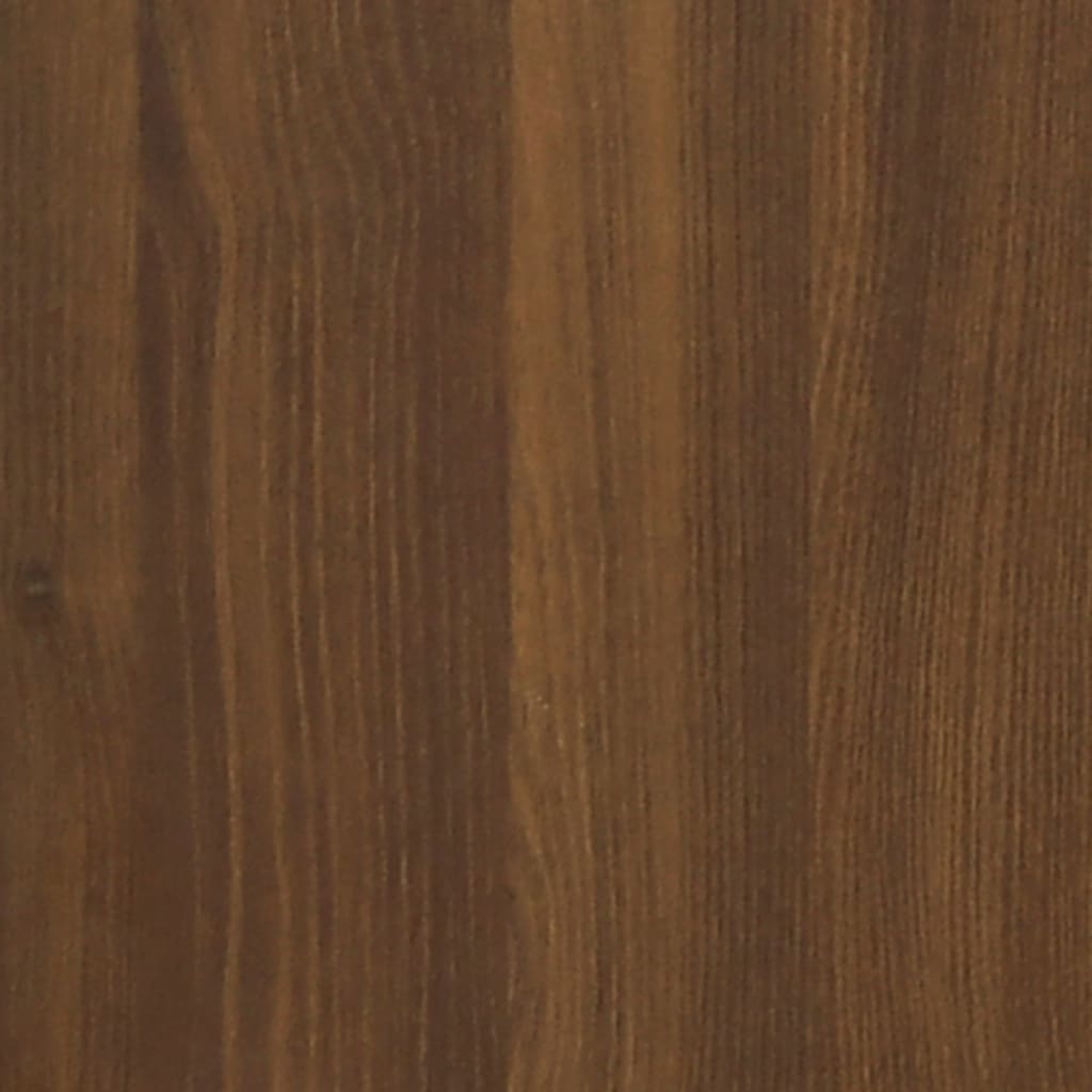Hallway Furniture Set Brown Oak Engineered Wood