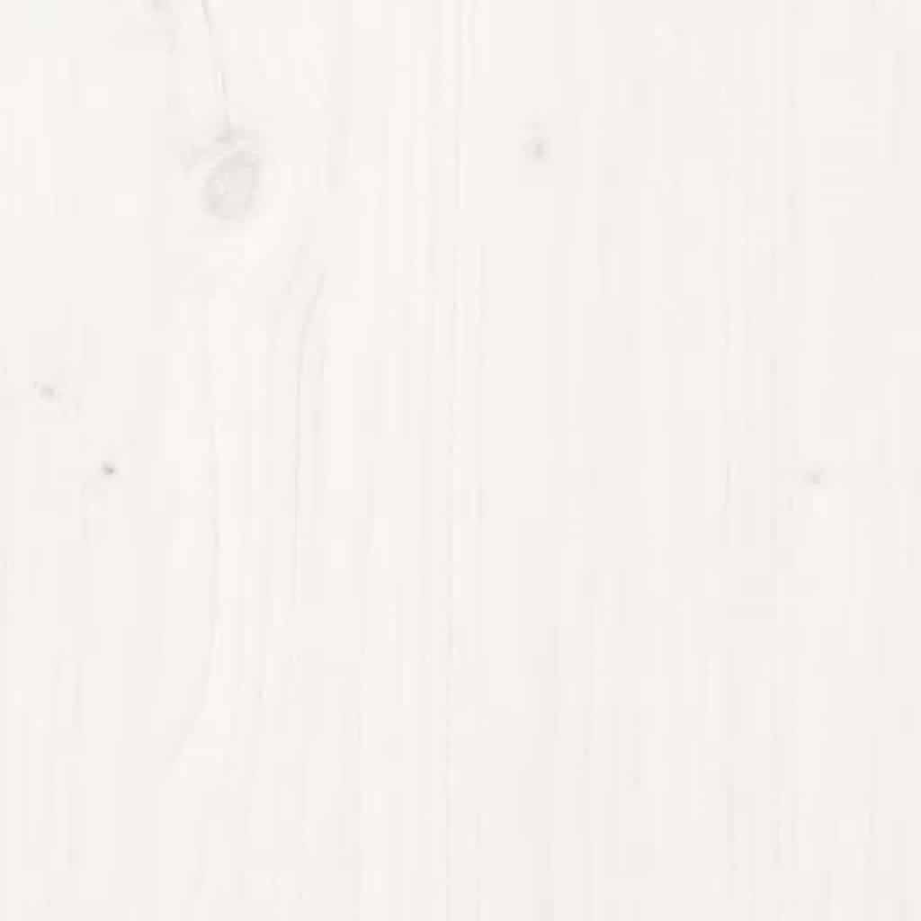 Kids Bed Frame White 80x160 cm Solid Wood Pine