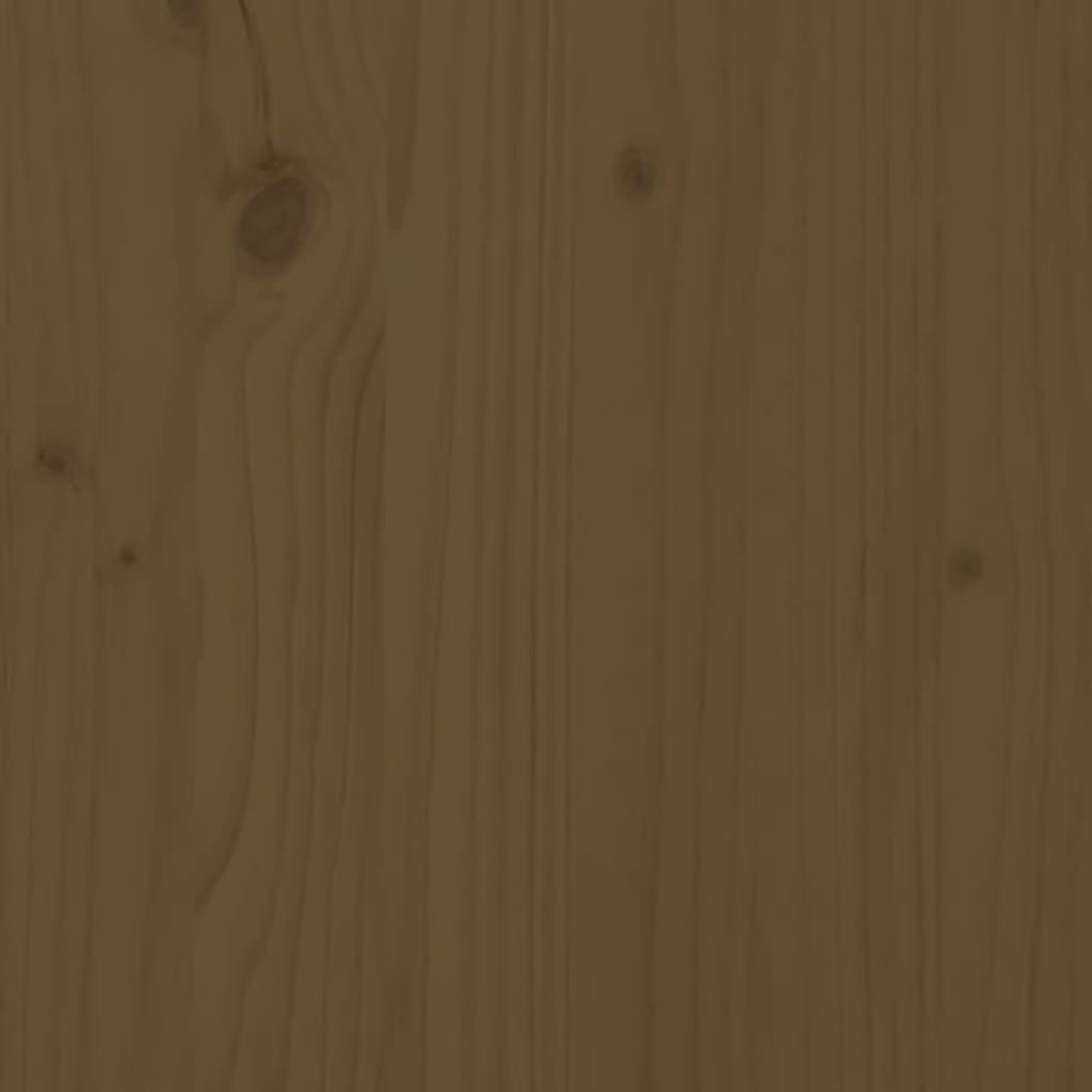 Hall Bench Honey Brown 110x40x60 cm Solid Wood Pine