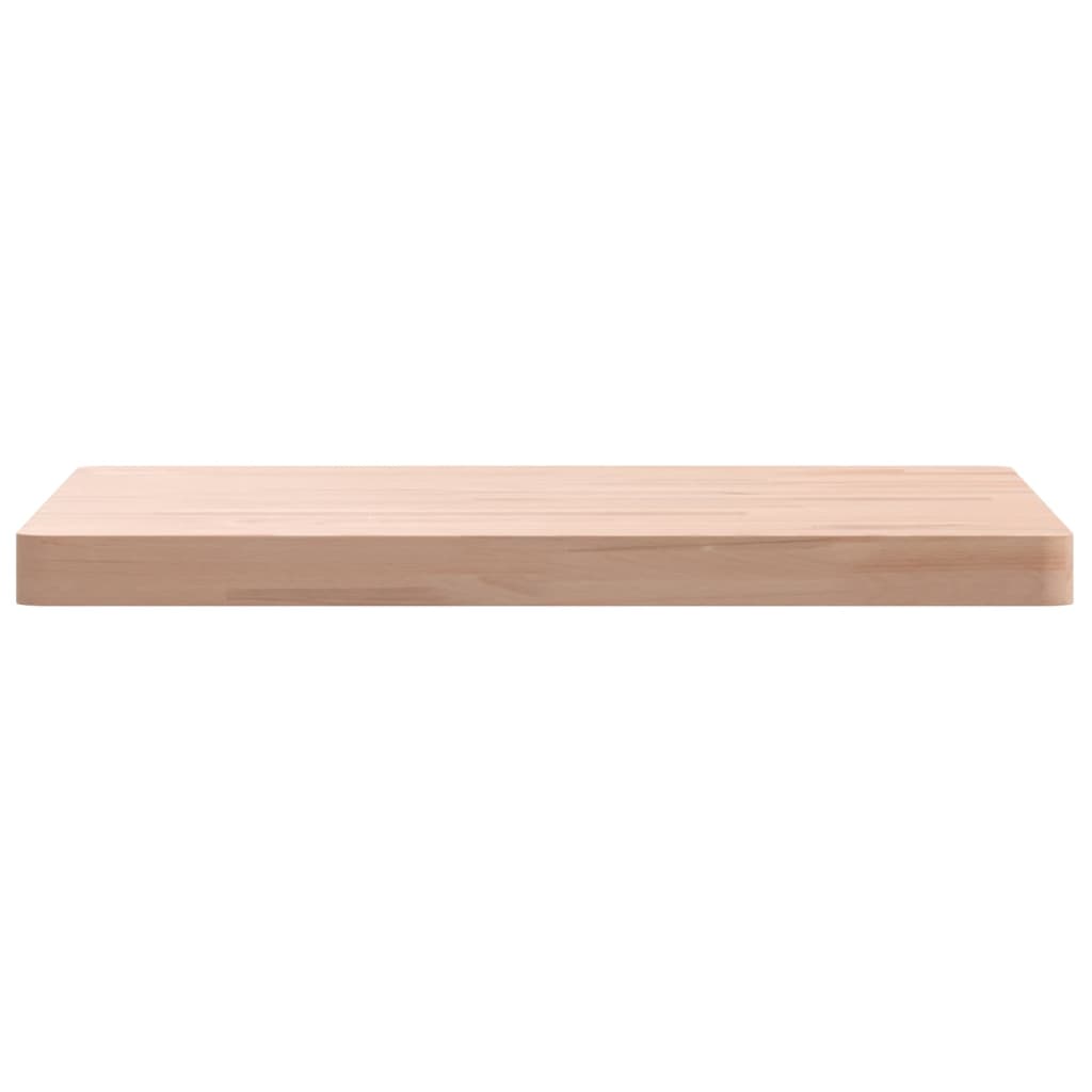Table Top 60x60x4 cm Square Solid Wood Beech