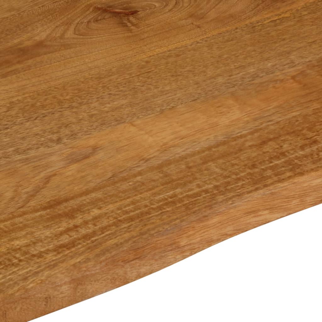 Table Top Live Edge 100x80x3.8 cm Solid Wood Mango