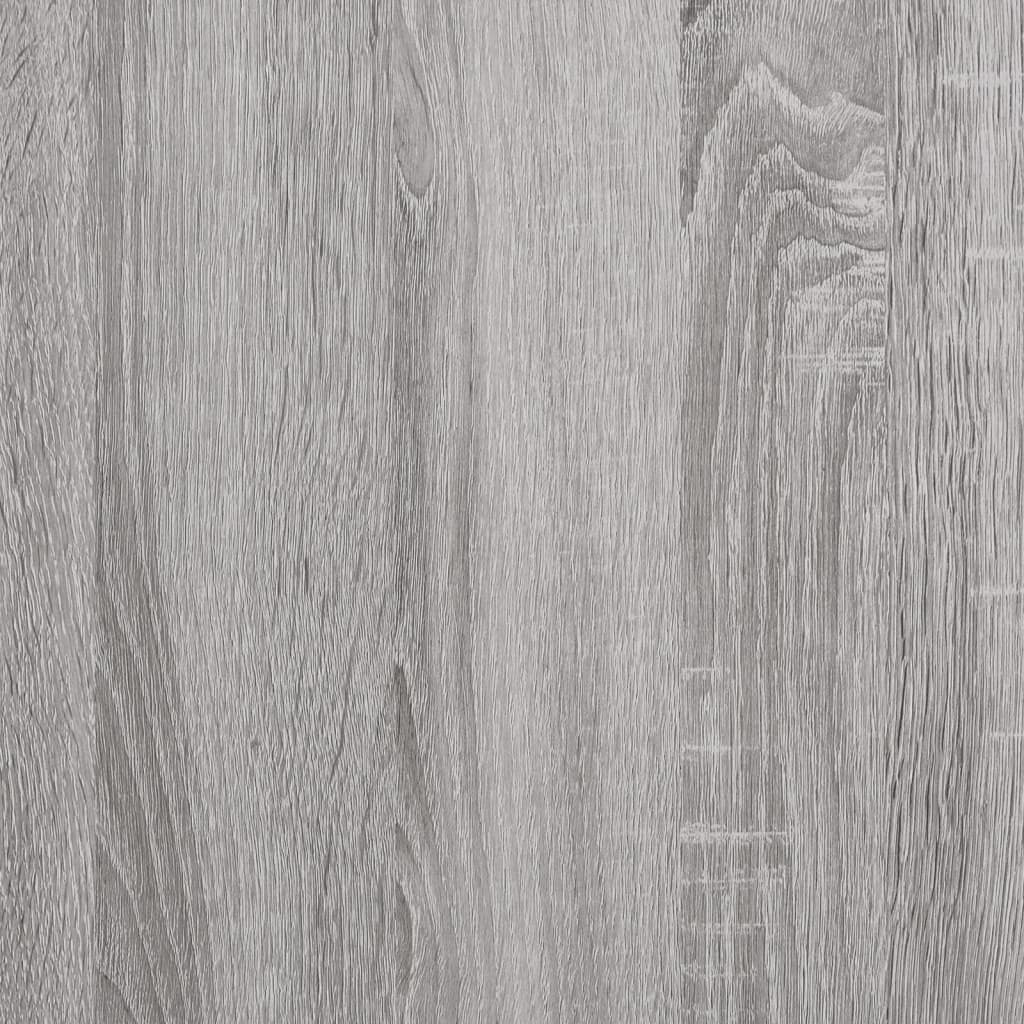 Storage Bench Grey Sonoma 62x42x46 cm Engineered Wood