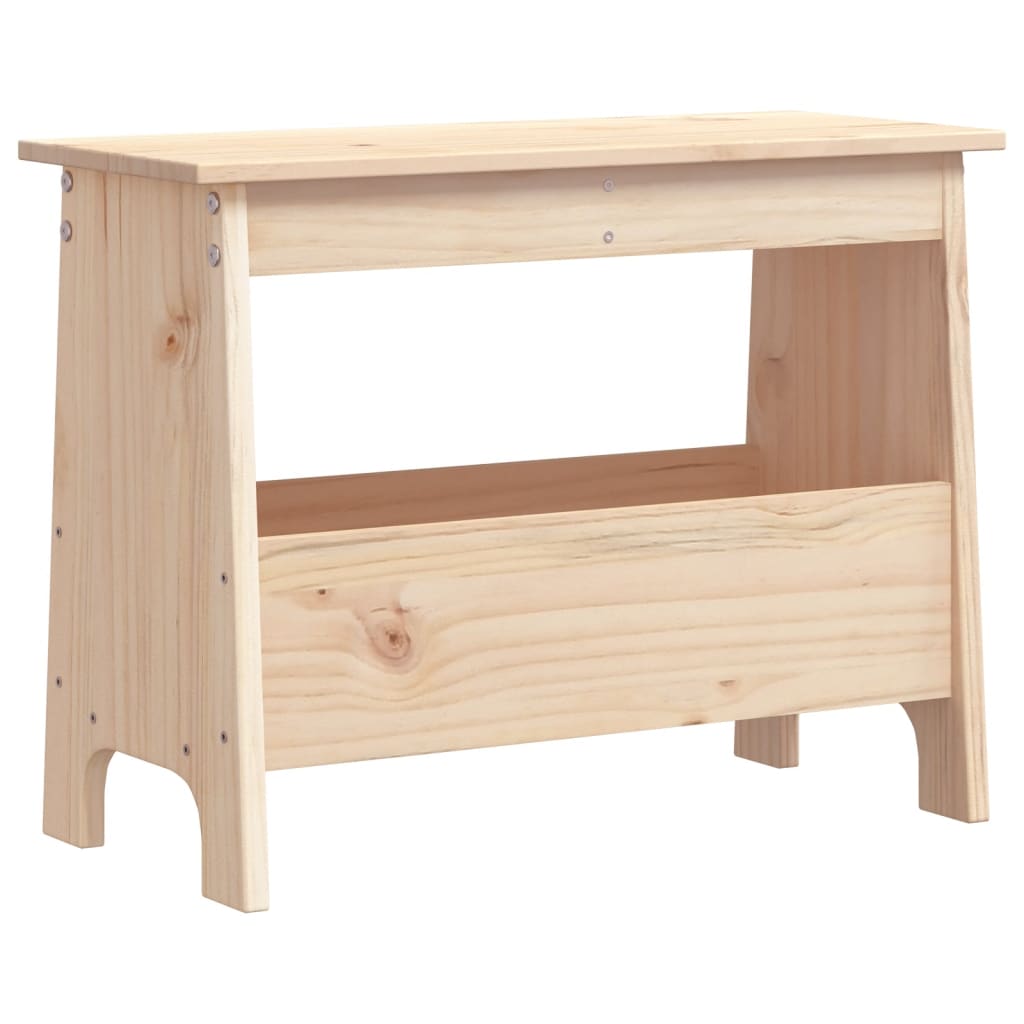 Hall Bench 60x28x45 cm Solid Wood Pine