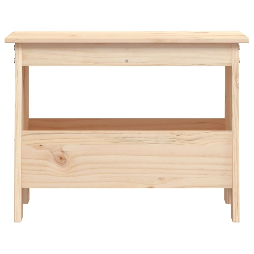 Hall Bench 60x28x45 cm Solid Wood Pine