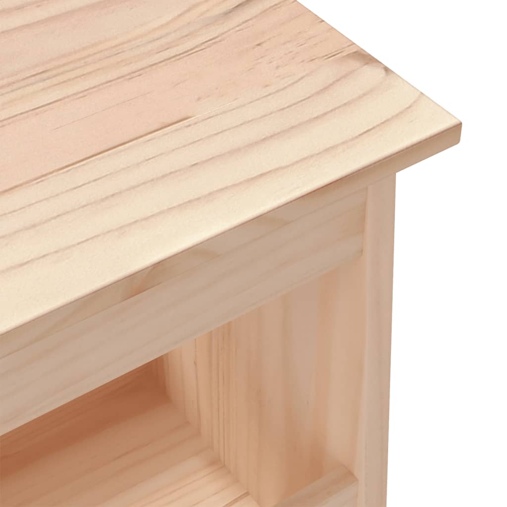 Hall Bench 60x28x45 cm Solid Wood Pine