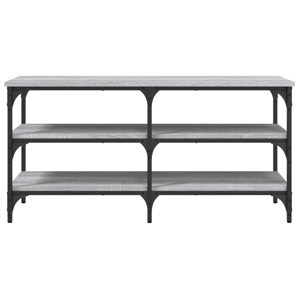 Shoe Bench Grey Sonoma 100x38.5x49 cm Engineered Wood