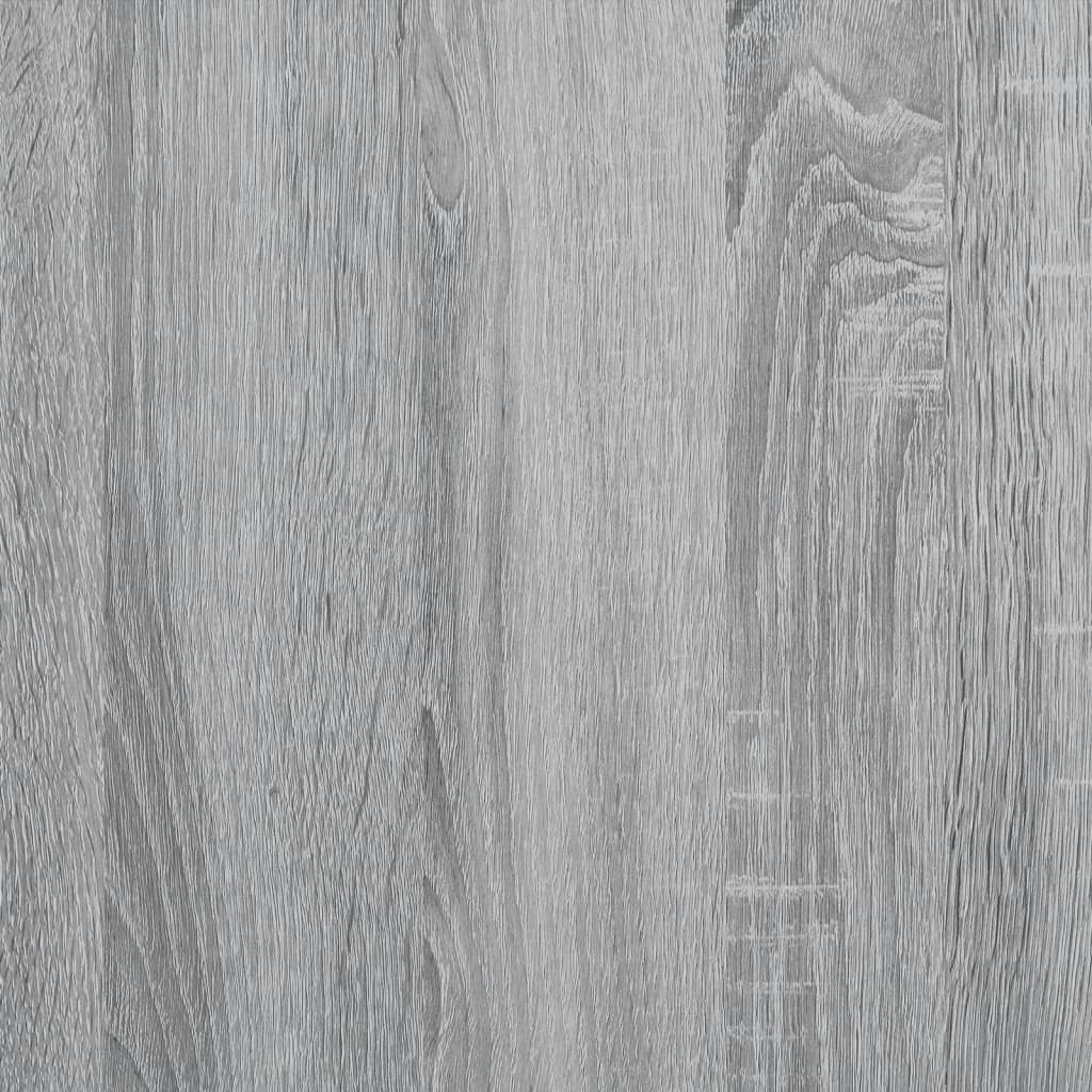 Shoe Bench Grey Sonoma 100x38.5x49 cm Engineered Wood