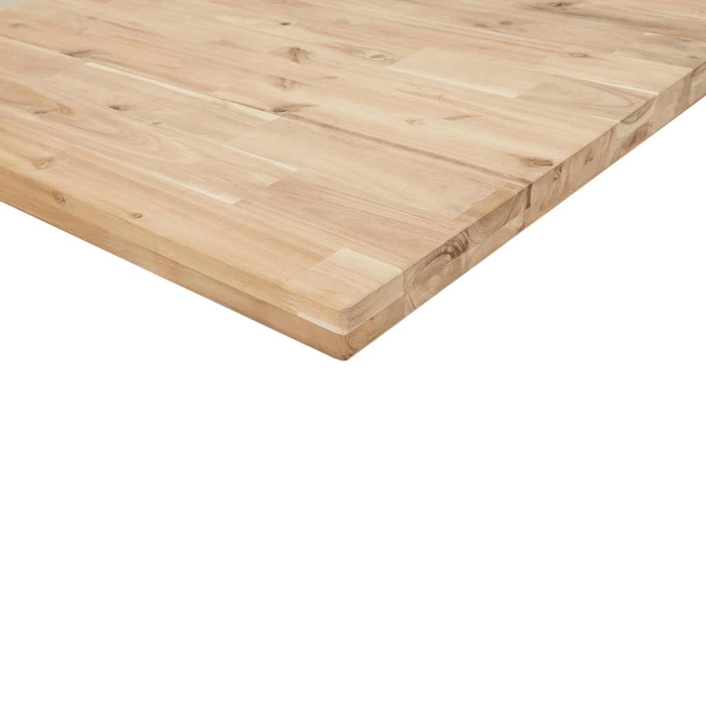 Floating Shelf 80x40x4 cm Untreated Solid Wood Acacia