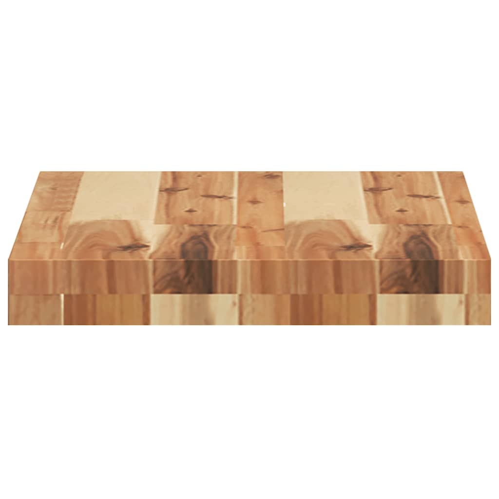 Floating Shelves 3 pcs 40x30x4 cm Oil Finished Solid Wood Acacia