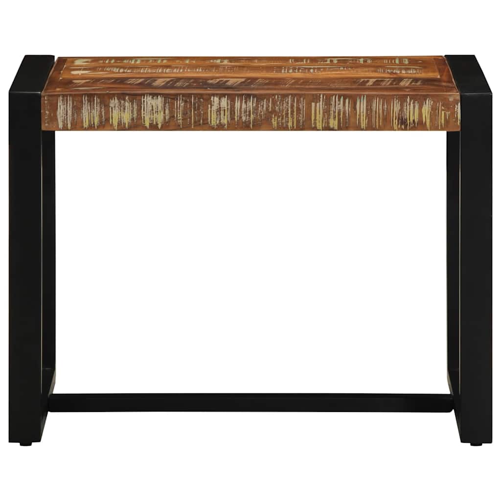 Bench Multicolour 60x35x45 cm Solid Wood Reclaimed