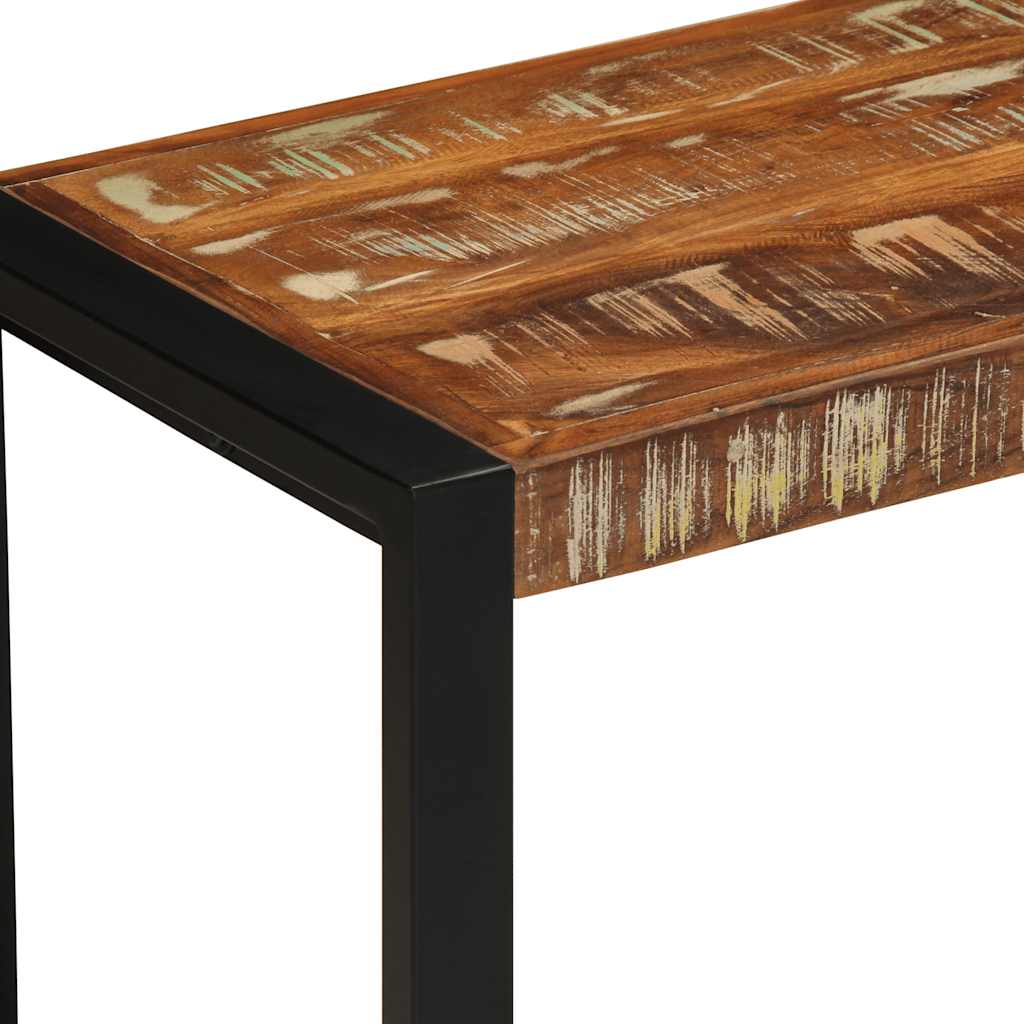 Bench Multicolour 60x35x45 cm Solid Wood Reclaimed