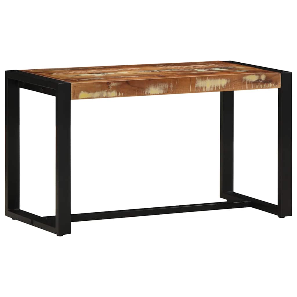 Bench Multicolour 80x35x45 cm Solid Wood Reclaimed