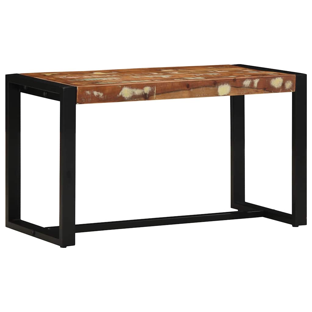 Bench Multicolour 80x35x45 cm Solid Wood Reclaimed