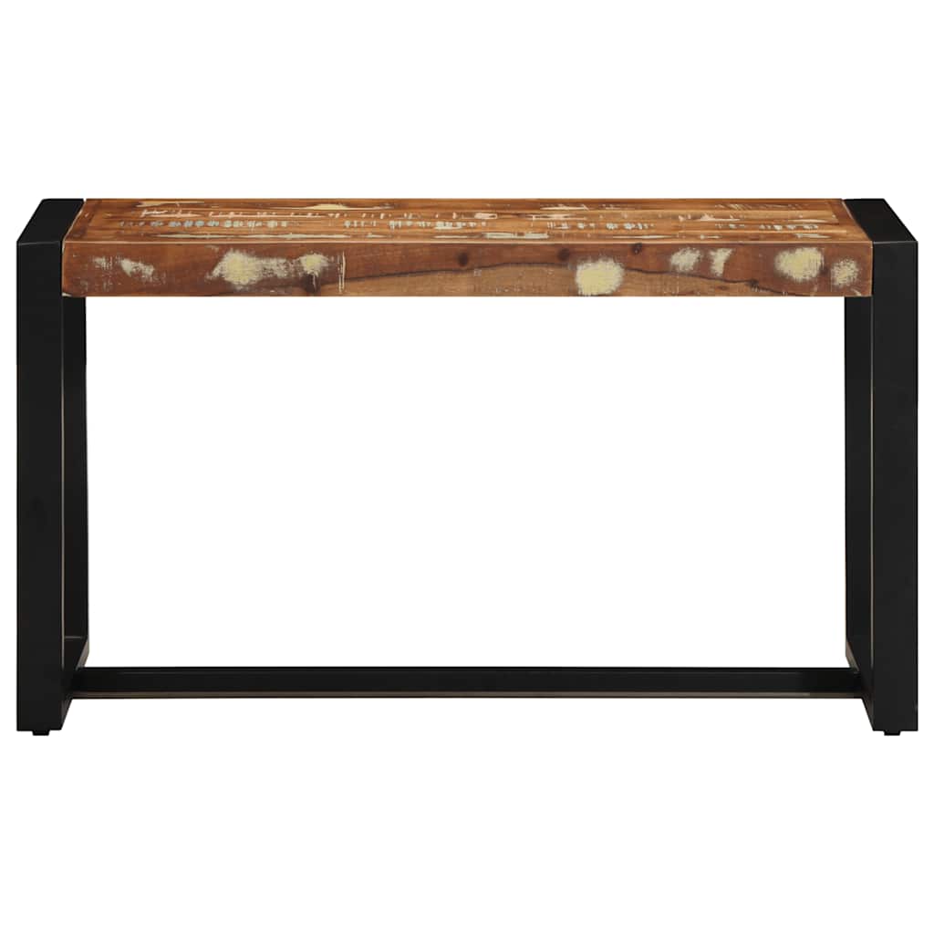 Bench Multicolour 80x35x45 cm Solid Wood Reclaimed