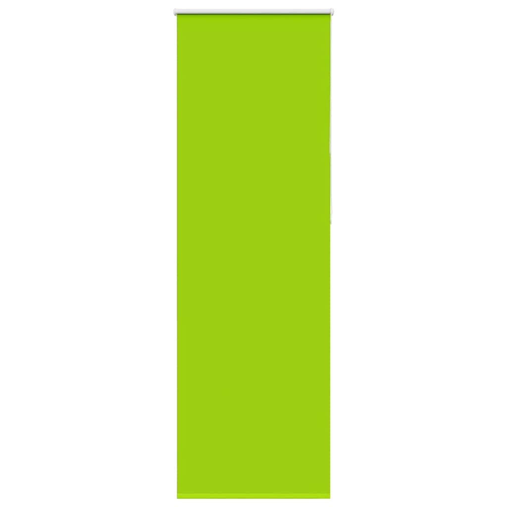 Roller Blind Blackout Leaves Green 65x230 cm Fabric Width 60.7 cm Polyester