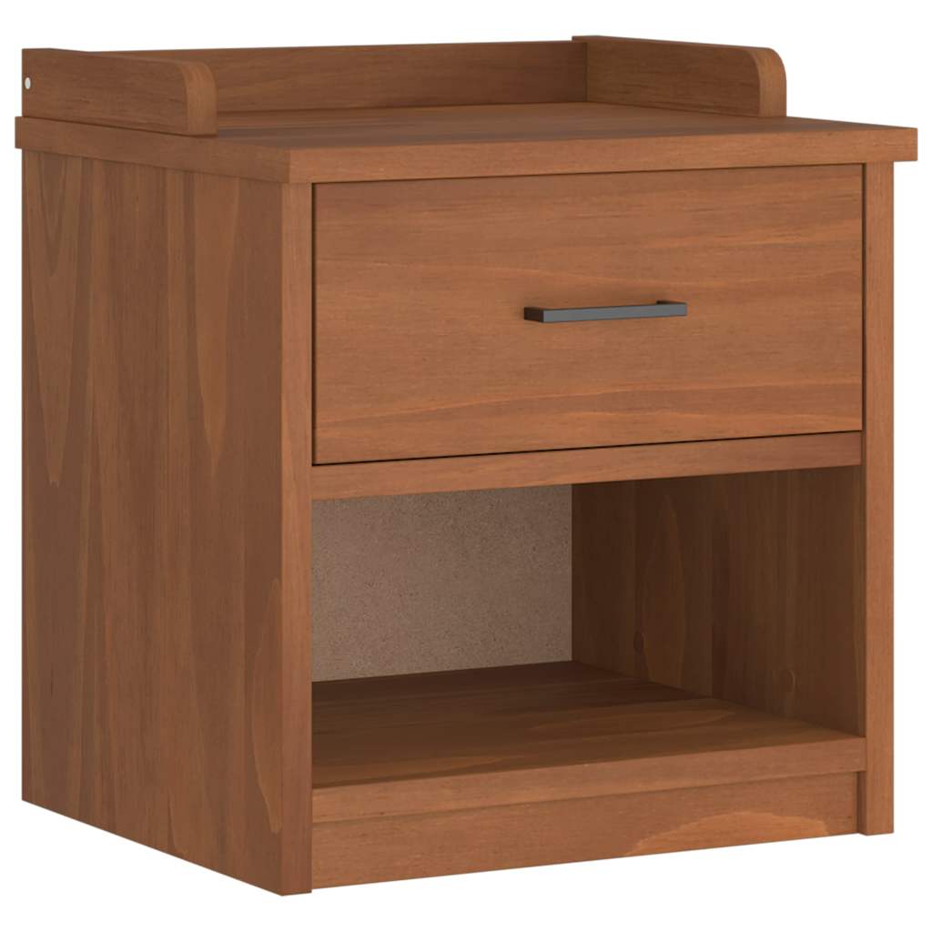 Hallway Bench SANDNES 45x40x50 cm Solid Wood Pine