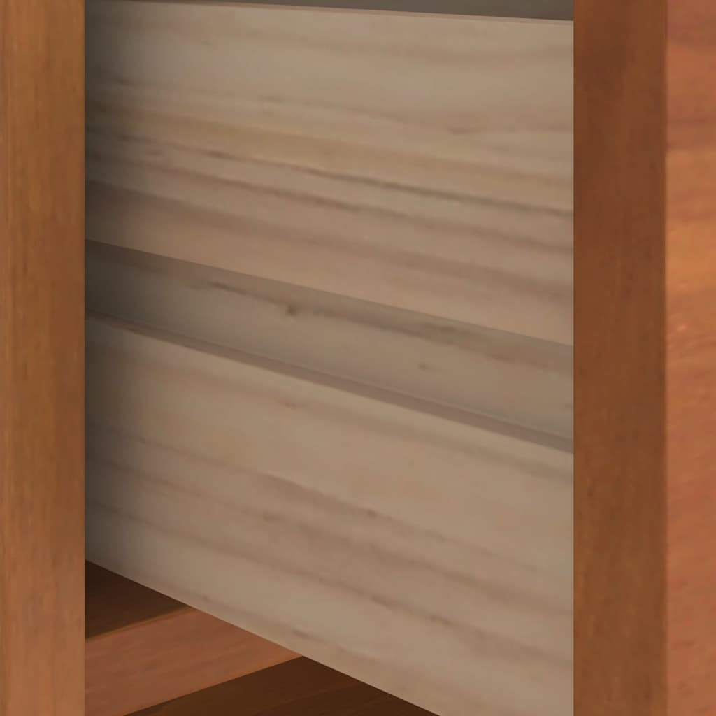 Hallway Bench SANDNES 45x40x50 cm Solid Wood Pine