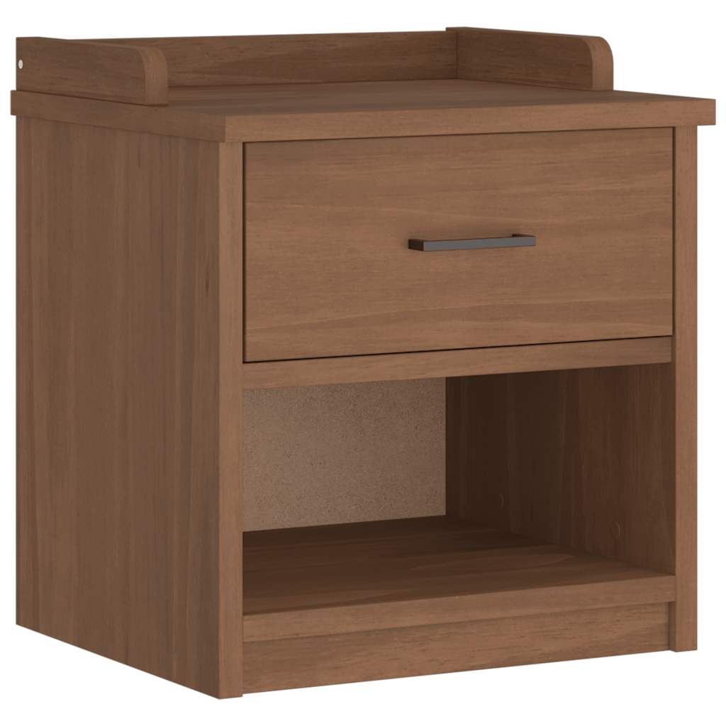 Hallway Bench SANDNES 45x40x50 cm Solid Wood Pine