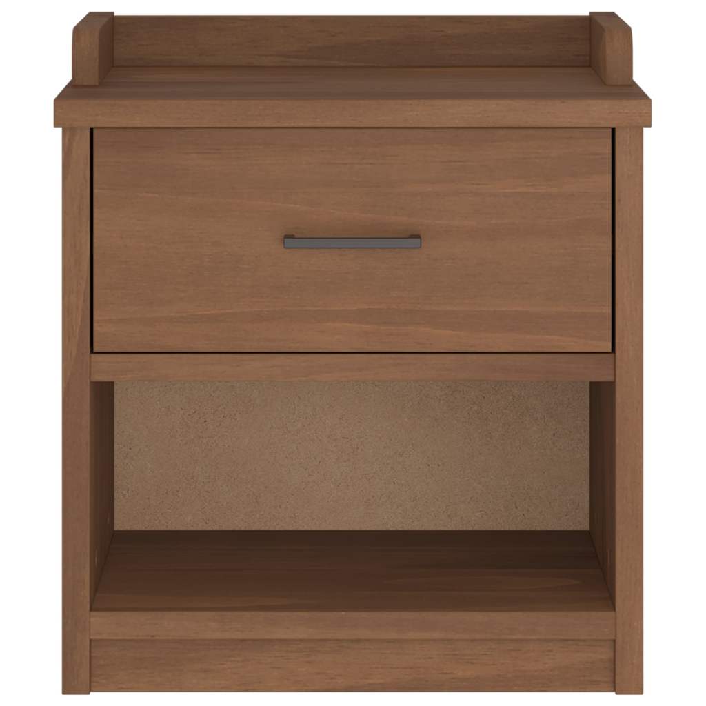 Hallway Bench SANDNES 45x40x50 cm Solid Wood Pine