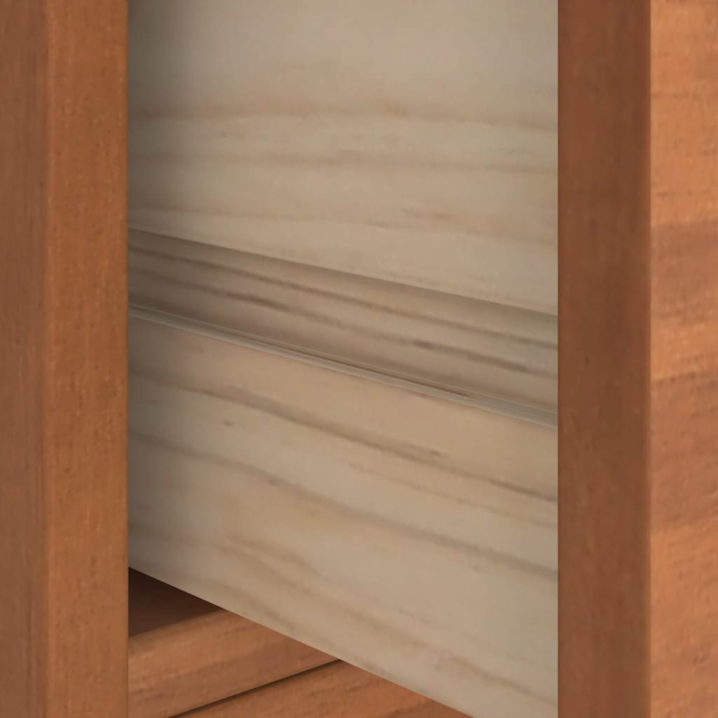 Hall Tree SANDENS 87x40x159.5cm Solid Wood Pine