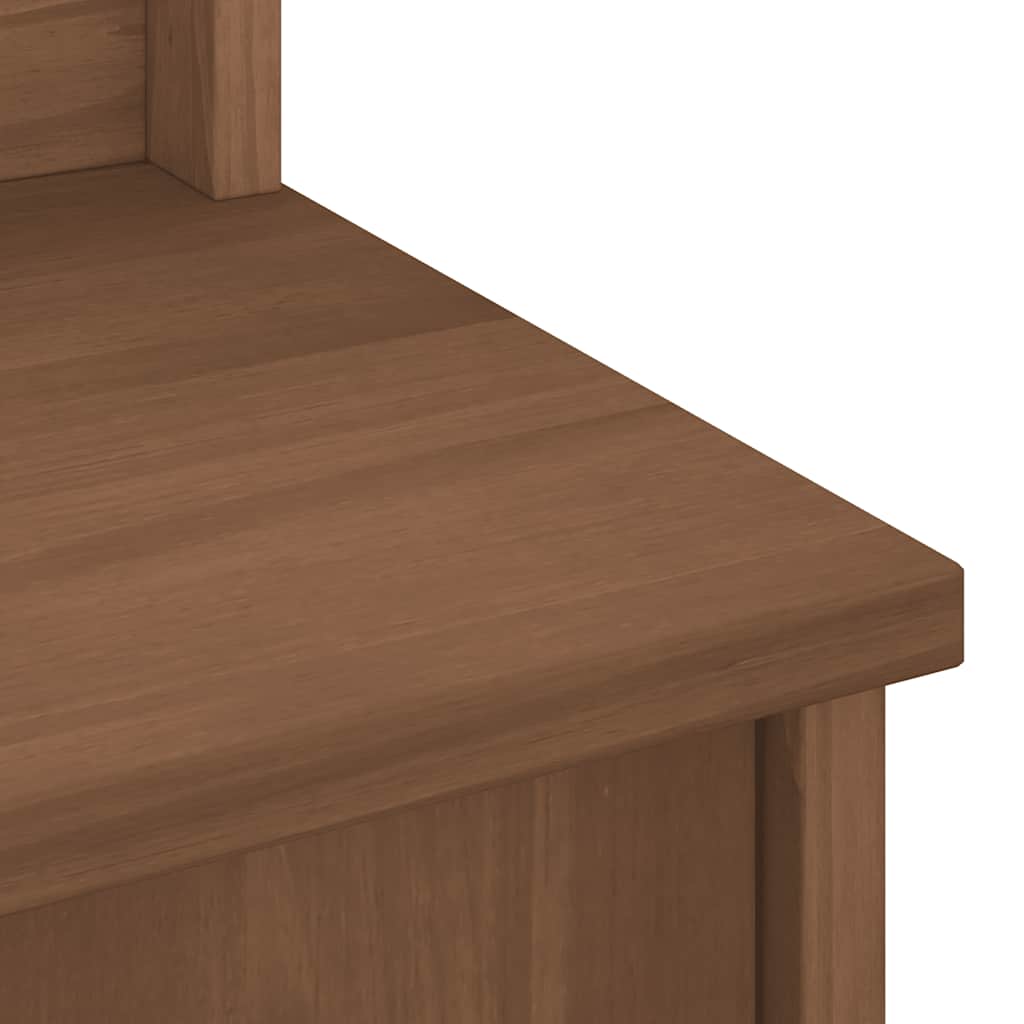 Hall Tree SANDENS 87x40x159.5cm Solid Wood Pine