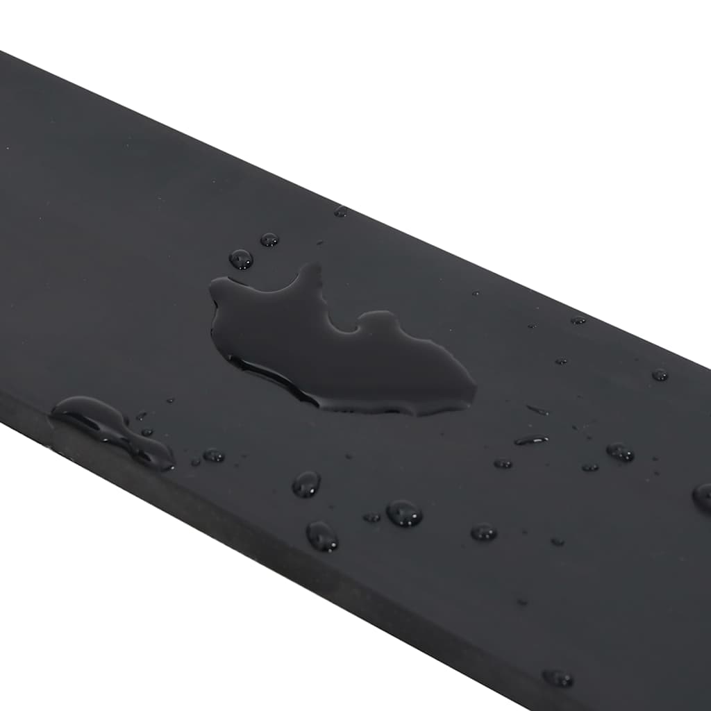 Rubber Edge for Snow Plow Black 80x8x1 cm