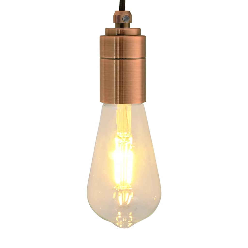 Lamp Holders 2 pcs Red Bronze E27