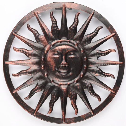 Solar LED Wall Art Light Sun 40x4 cm