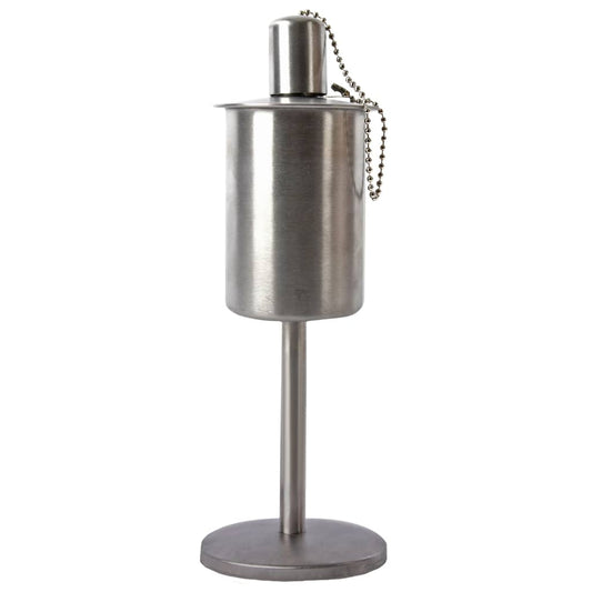 Oil Torch Standing Stainless Steel