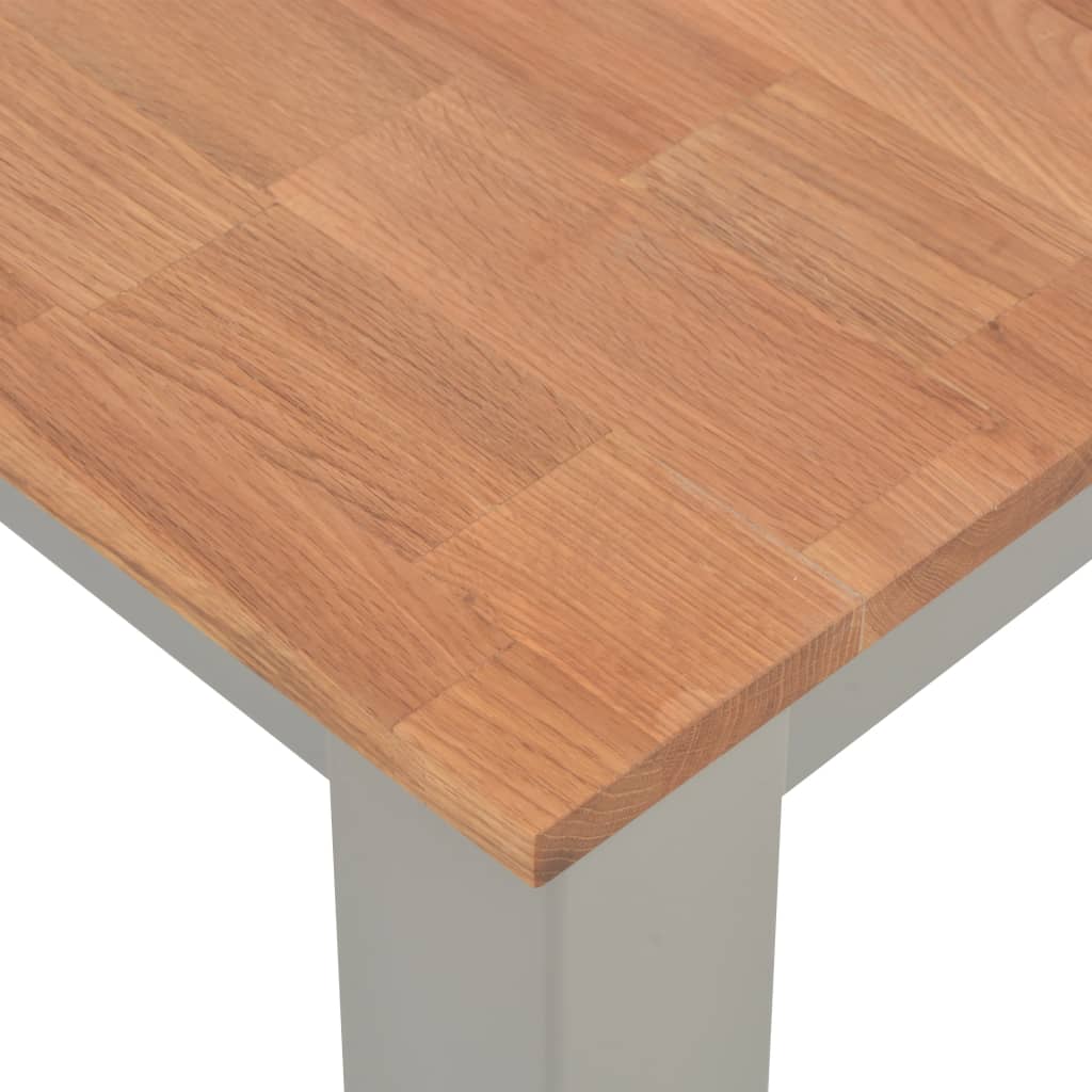 Dining Table 180x90x74 cm Solid Oak Wood