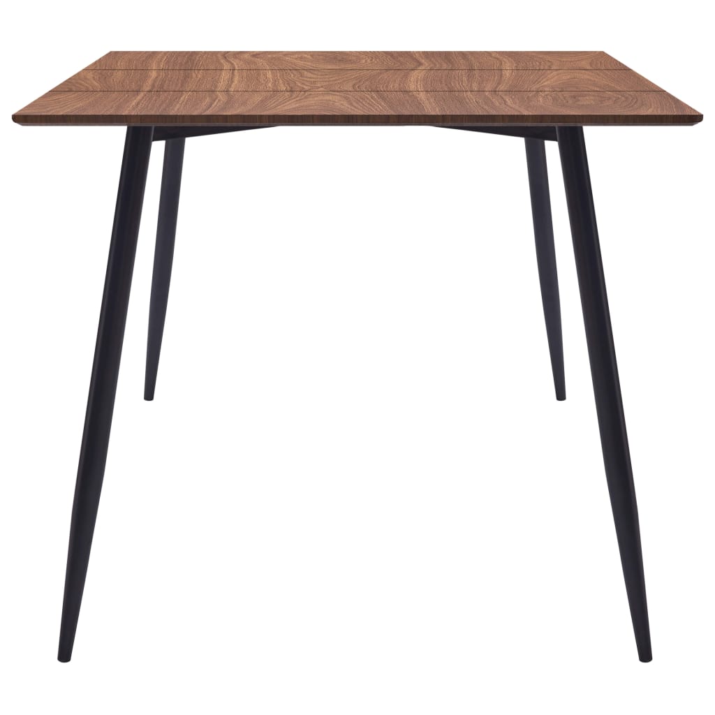 Dining Table Brown 180x90x75 cm MDF