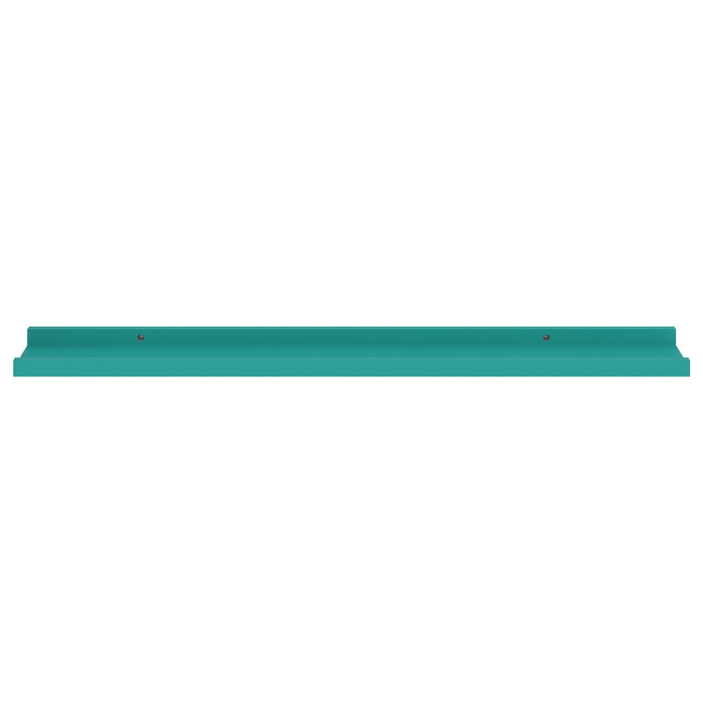 Wall Shelves 4 pcs Blue 80x9x3 cm