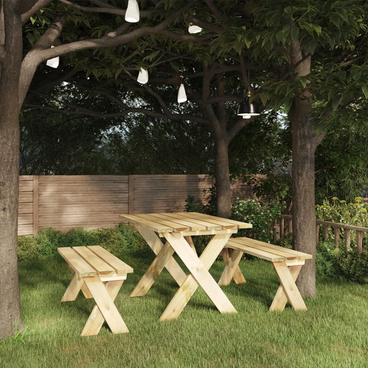 Garden Bench 110 cm Impregnated Pinewood