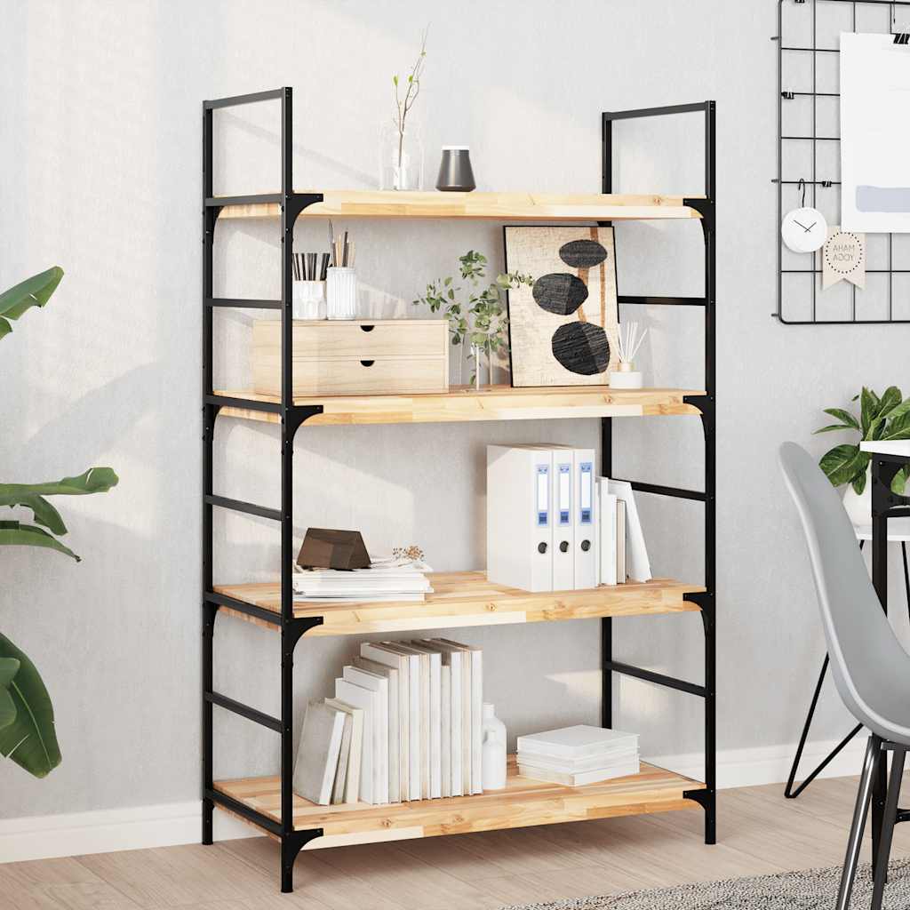 Floating Shelves 2 pcs 80x40x4 cm Untreated Solid Wood Acacia