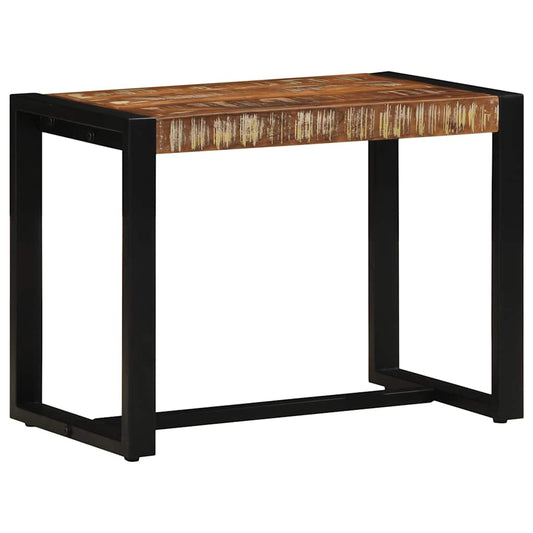 Bench Multicolour 60x35x45 cm Solid Wood Reclaimed