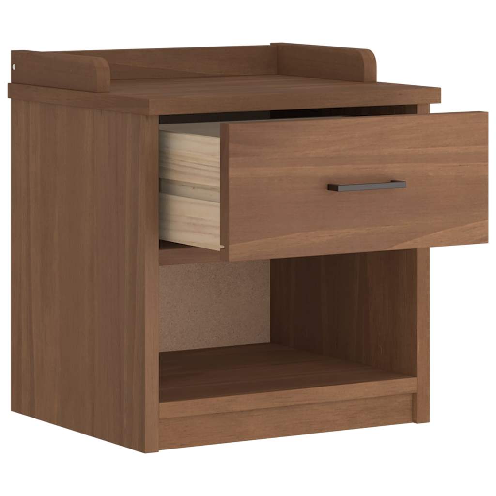 Hallway Bench SANDNES 45x40x50 cm Solid Wood Pine