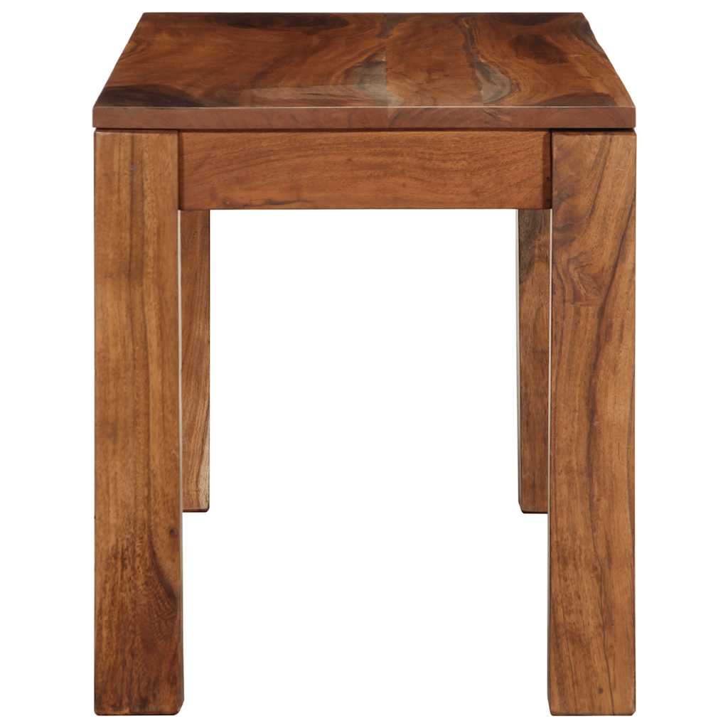 Bench 110 cm Solid Wood Acacia