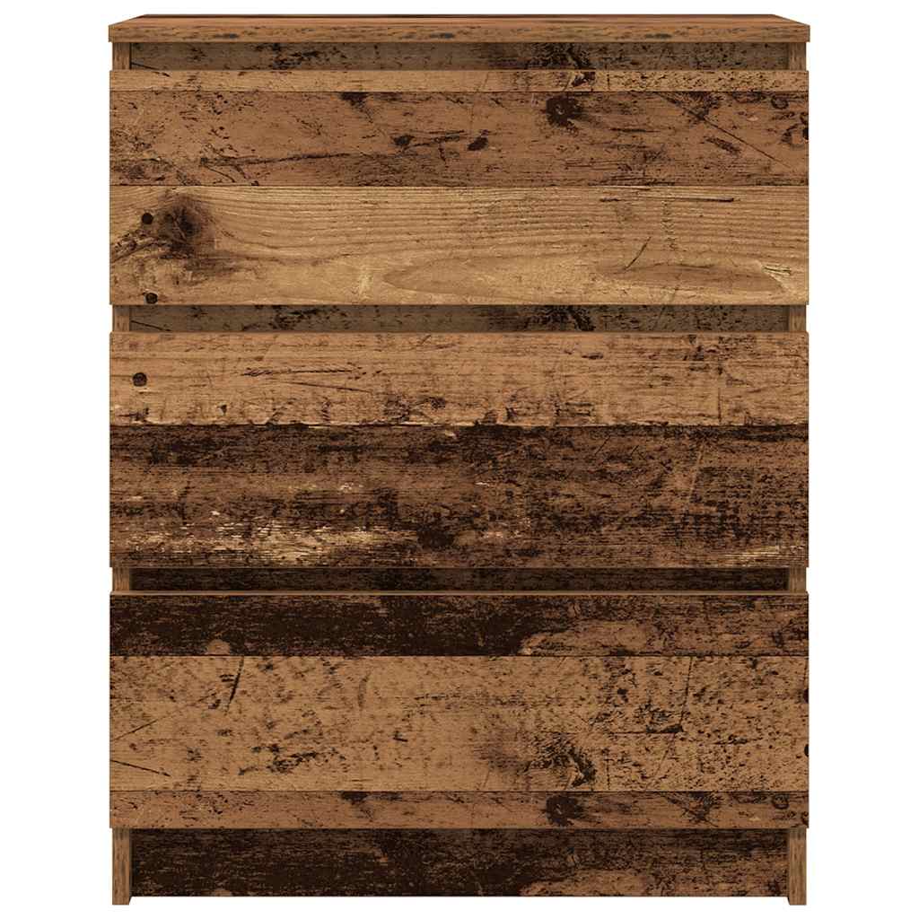 Sideboard Old Wood 60x35x76 cm Engineered Wood