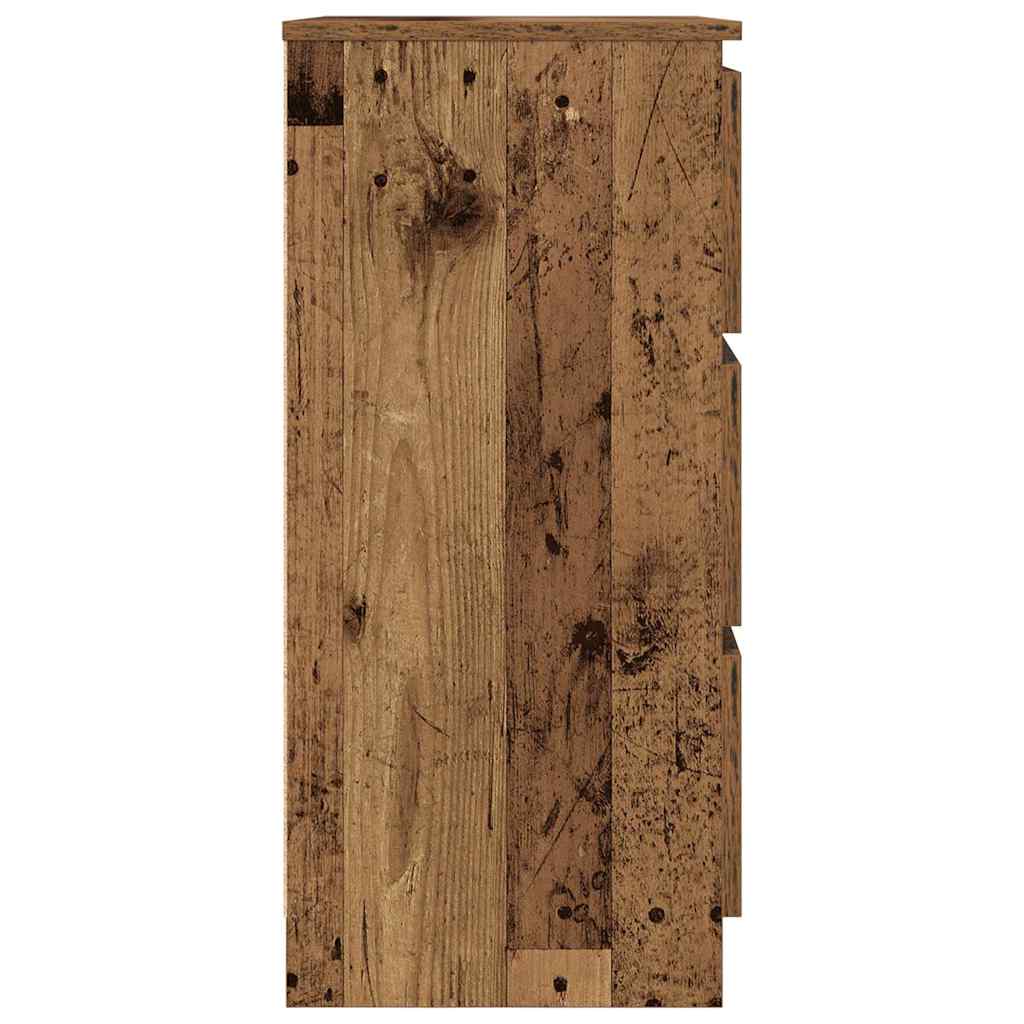 Sideboard Old Wood 60x35x76 cm Engineered Wood